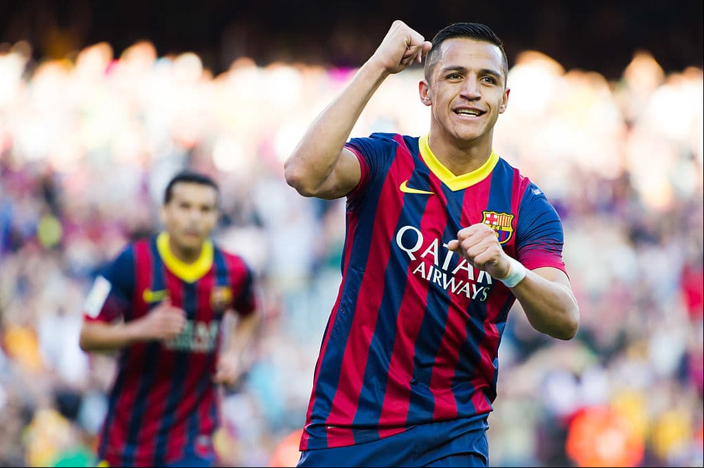 El chileno Alexis Sánchez se fue al Arsenal por 42.5 millones de euros.
