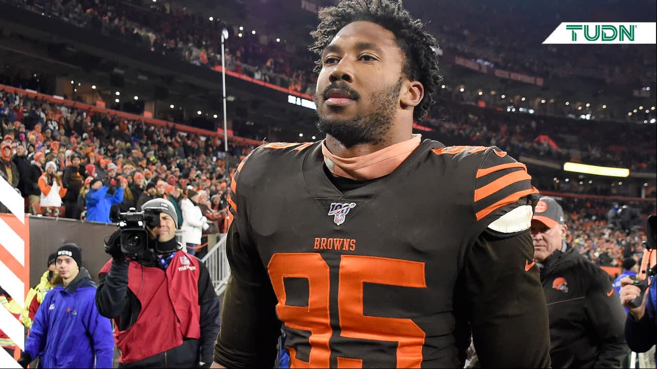 El liniero de los Browns, Myles Garrett no quiere la incertidumbre y espera que la NFL le de un plazo fijo para su castigo.