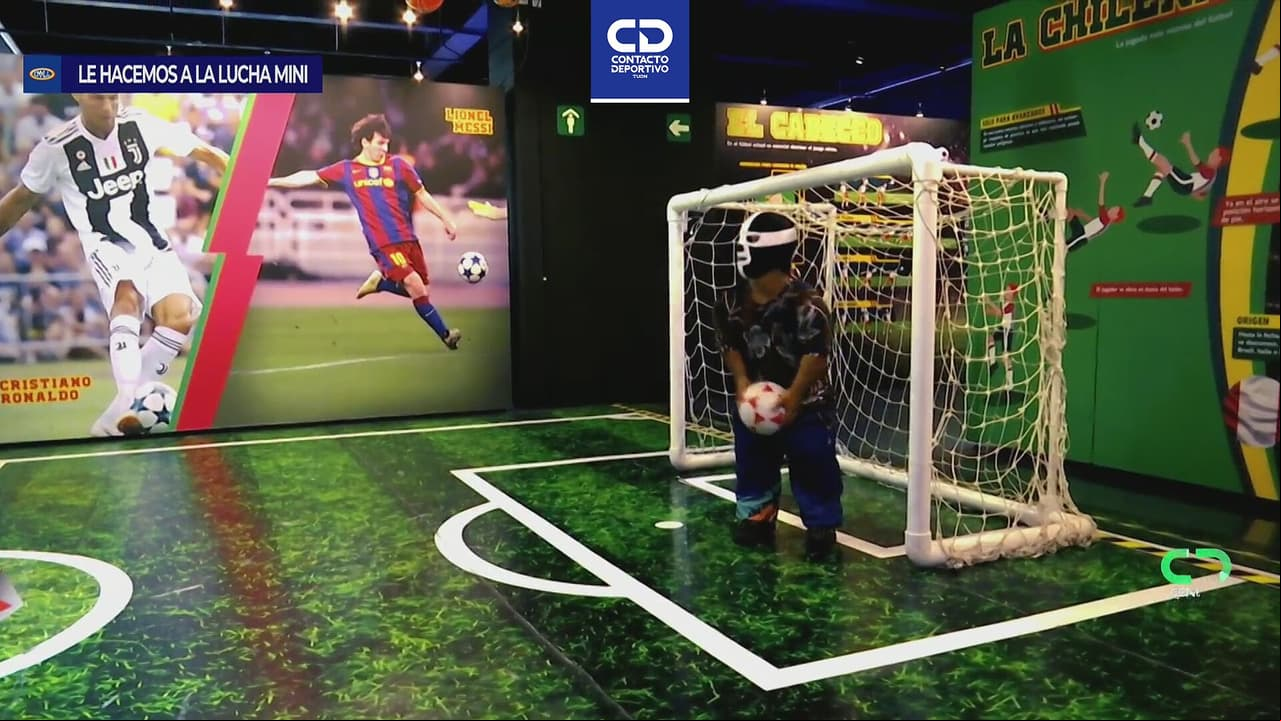 ¡Se dan con todo! Las miniestrellas del CMLL practican otros deportes