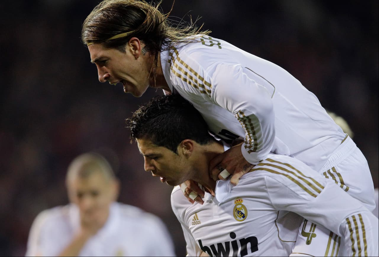La primera gran tarde de Cristiano Ronaldo en el Calderón fue el 11/04/2012 por La Liga. Real Madrid paseó al Atlético ganándole 4-1.