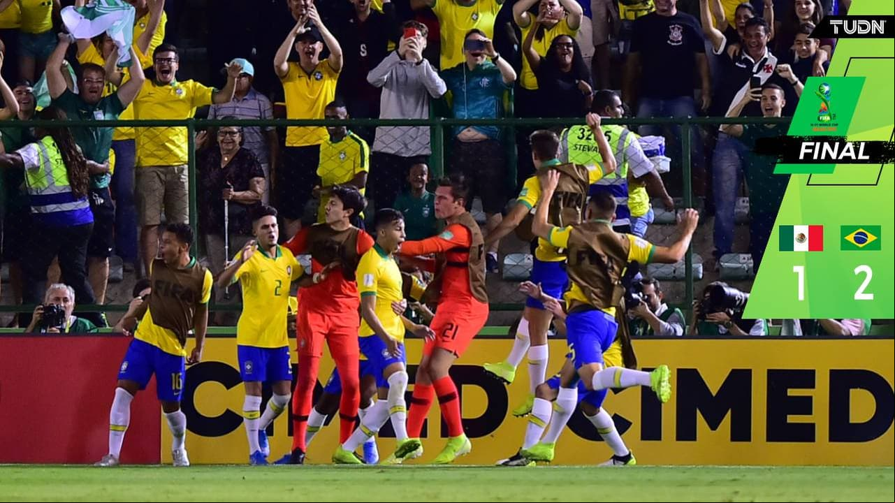 Brasil termina con la hegemonía de México y es campeón Sub-17