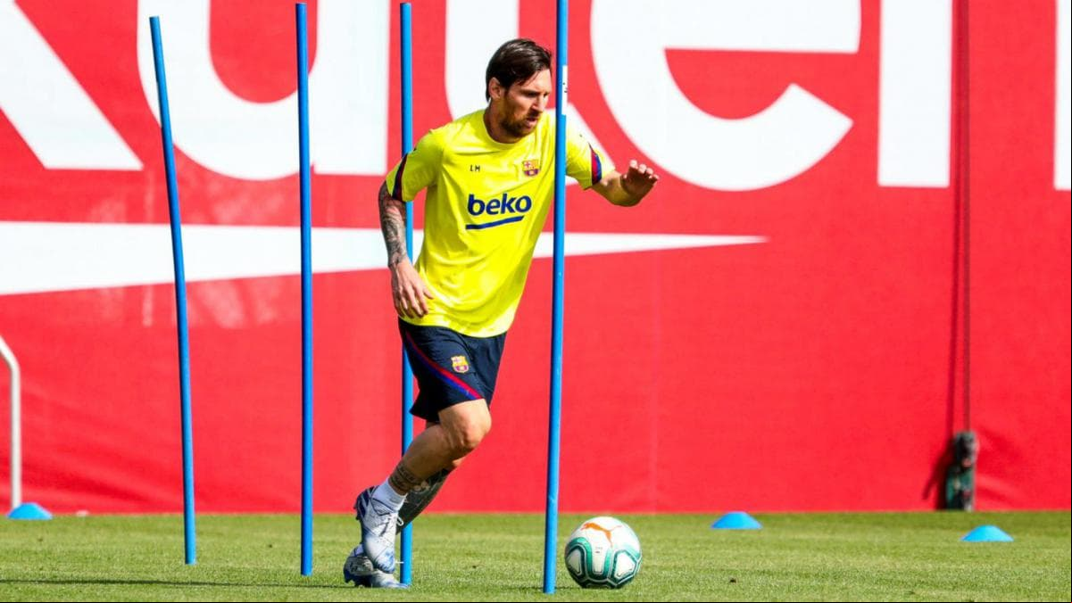 Messi y Coutinho inician trabajos de grupo; Umtiti da negativo por COVID-19