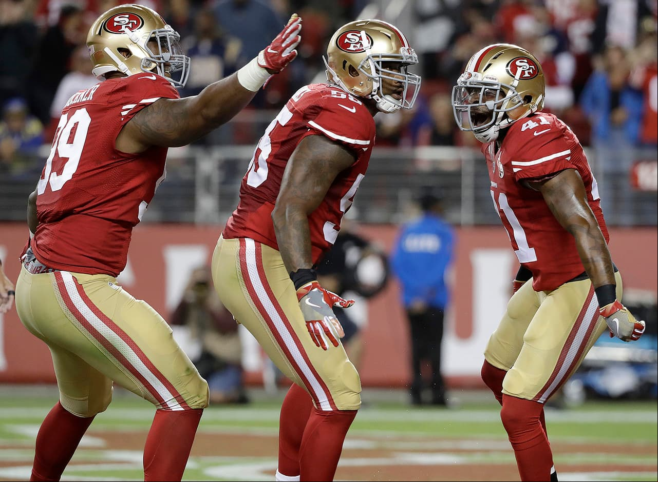 <b>30. San Francisco 49ers - 76 OVR</b>