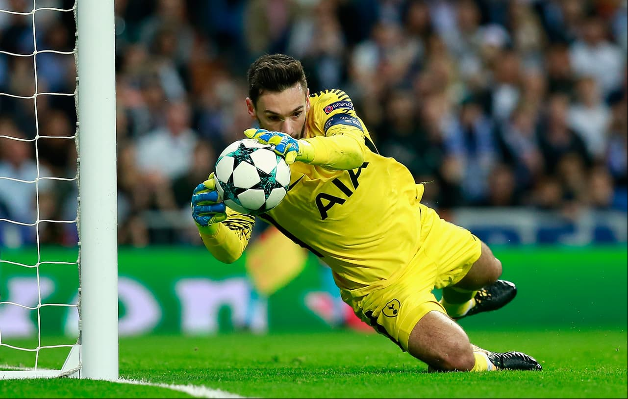 Hugo Lloris fue figura con el equipo visitante con intervenciones claves para evitar que le marcaran en repetidas ocasiones.