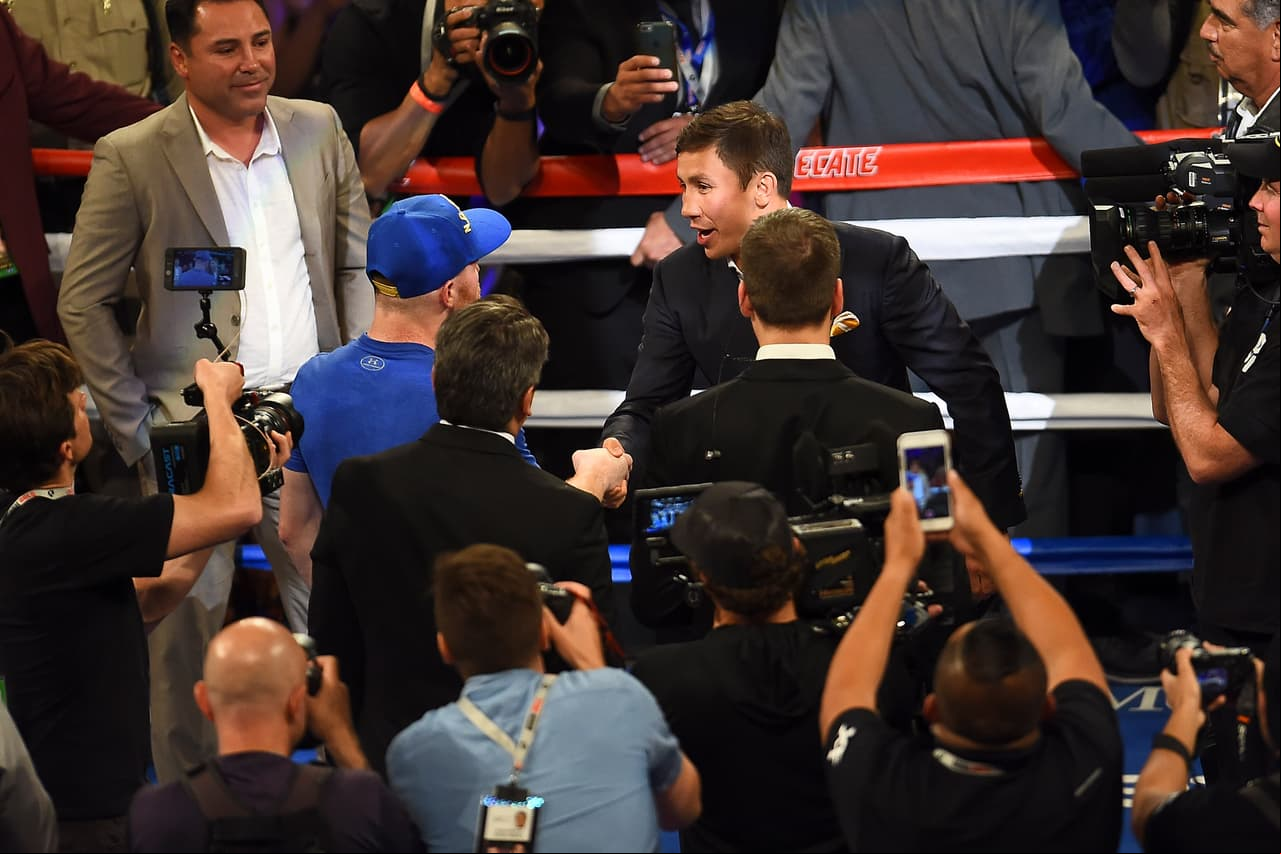 ´Canelo' Álvarez y Gennady Golovkin