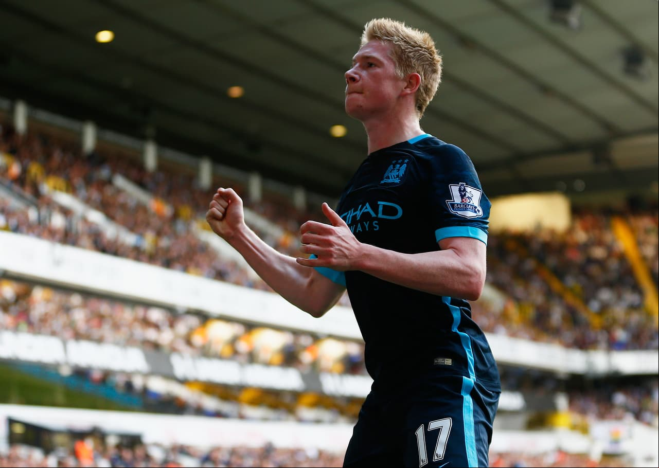 Fichaje récord en ese momento para el Manchester City. Kevin De Bruyne llegaba al club 'Citizen' por 75 millones de euros el 31 de agosto de 2015.