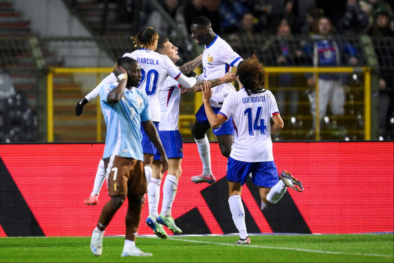 Francia supera a una Bélgica aguerrida gracias a Kolo Muani