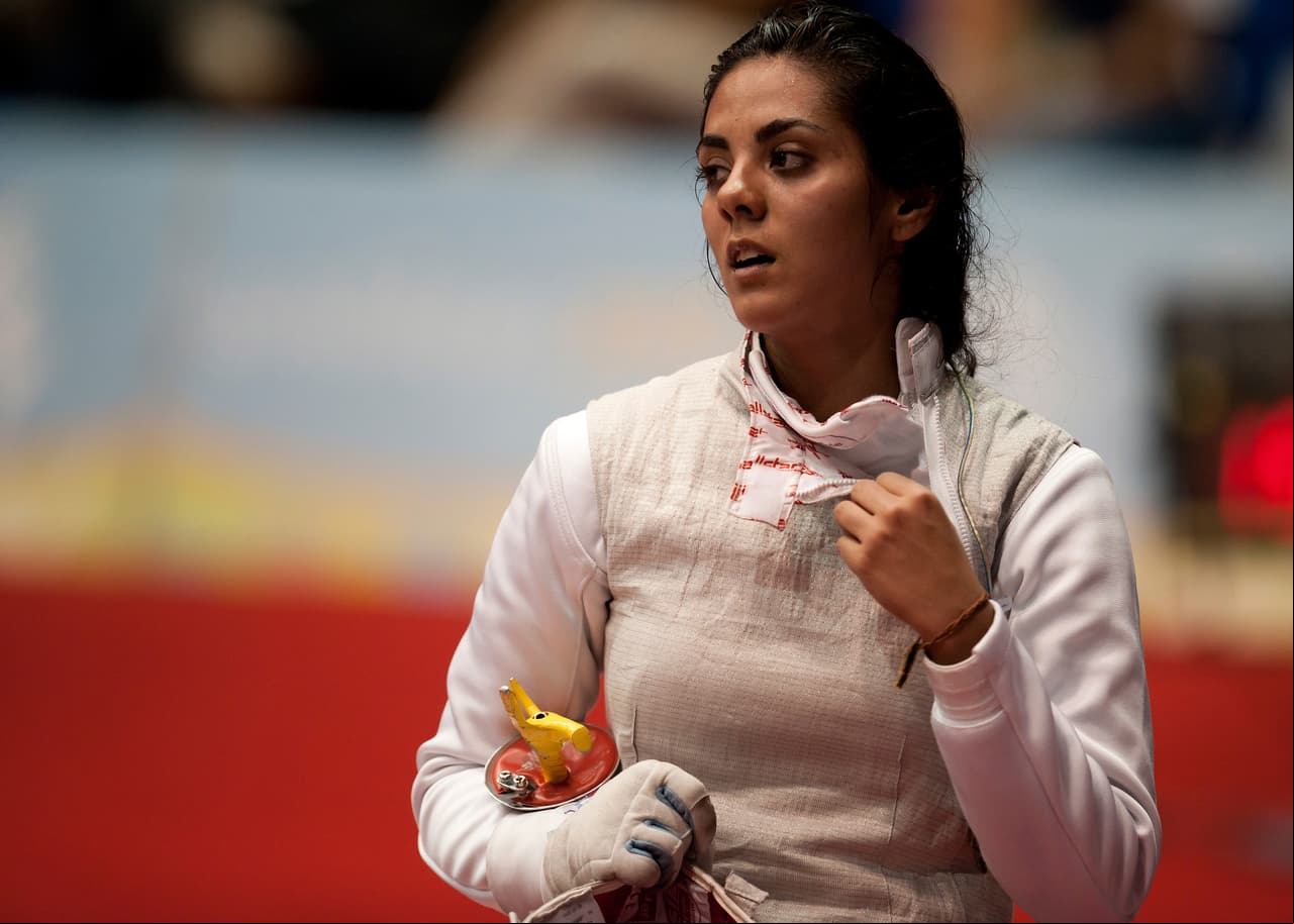 Esgrimista mexicana Nataly Michel queda eliminada en Río 2016