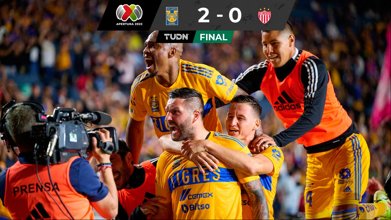 Con 'obra de arte' de Gignac, Tigres echa a Necaxa y está en Cuartos