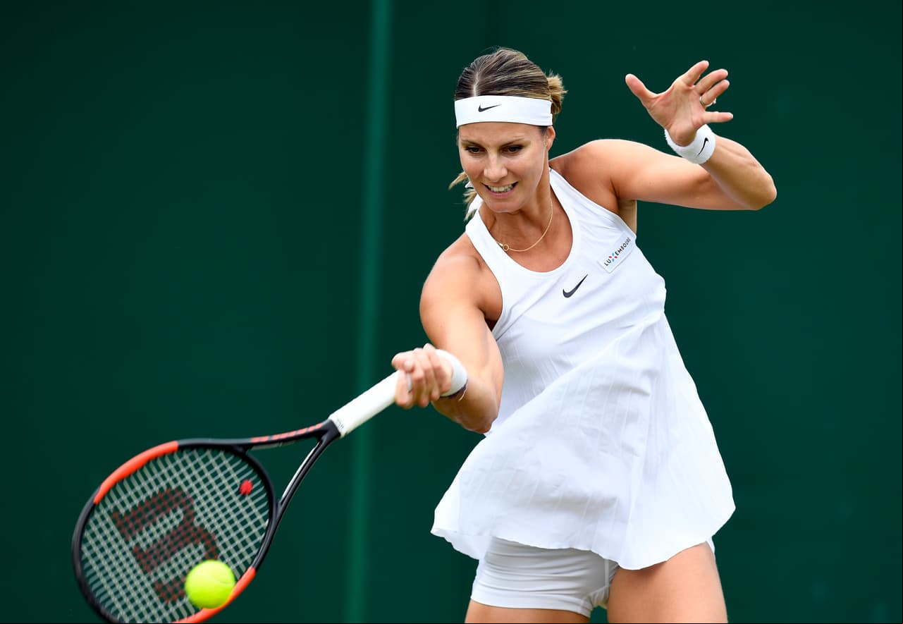 La tenista luxemburguesa Mandy Minella reconoció que jugó su partido de primera ronda en este Wimbledon con 4 meses de embarazo. La jugadora cayó 6-1, 6-1 contra la italiana sca Schiavone.