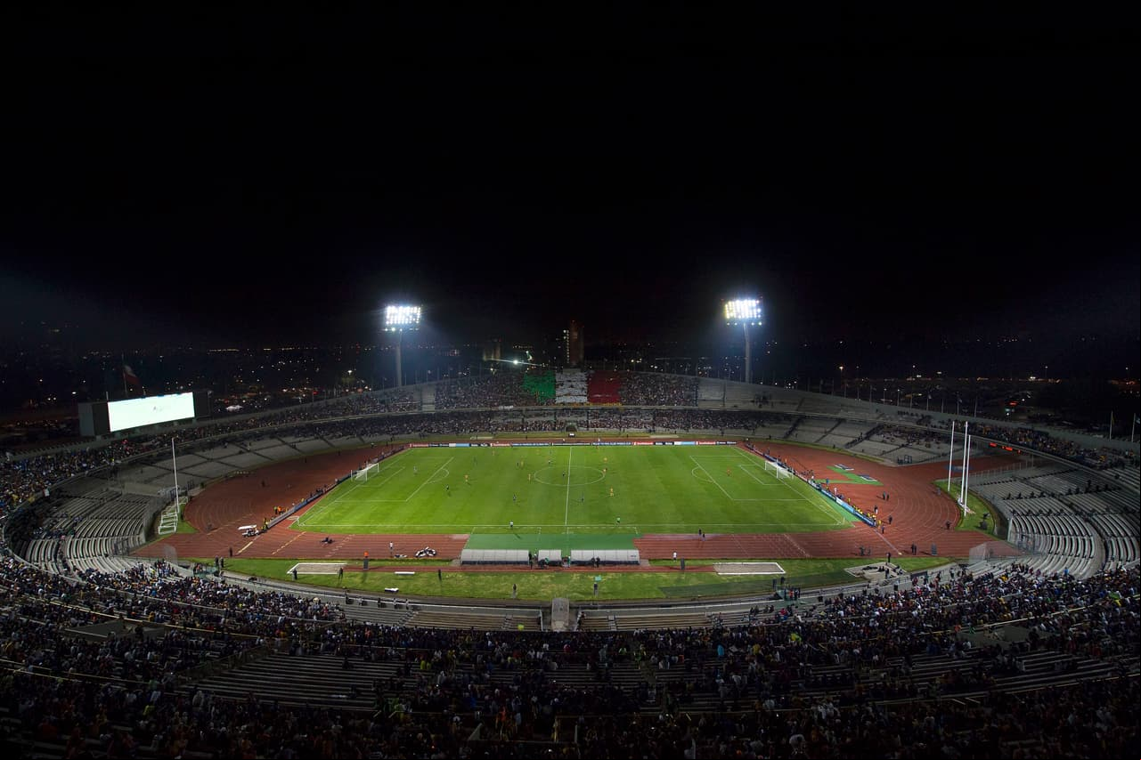 El estadio Olímpico Universitario en Ciudad de México tiene capacidad para más de 65 mil espectadores.