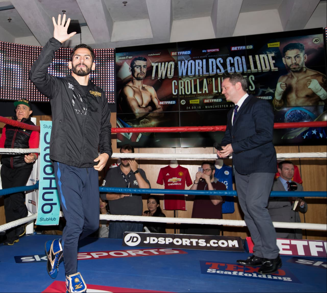Jorge Linares campeón ligero del CMB y Anthony Crolla monarca de la AMB, están listos para su combate de unificación.
