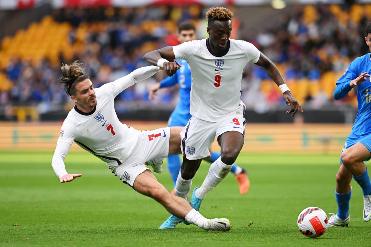 Inglaterra e Italia empataron sin goles en el Molineux Stadium, casa del Wolverhampton.