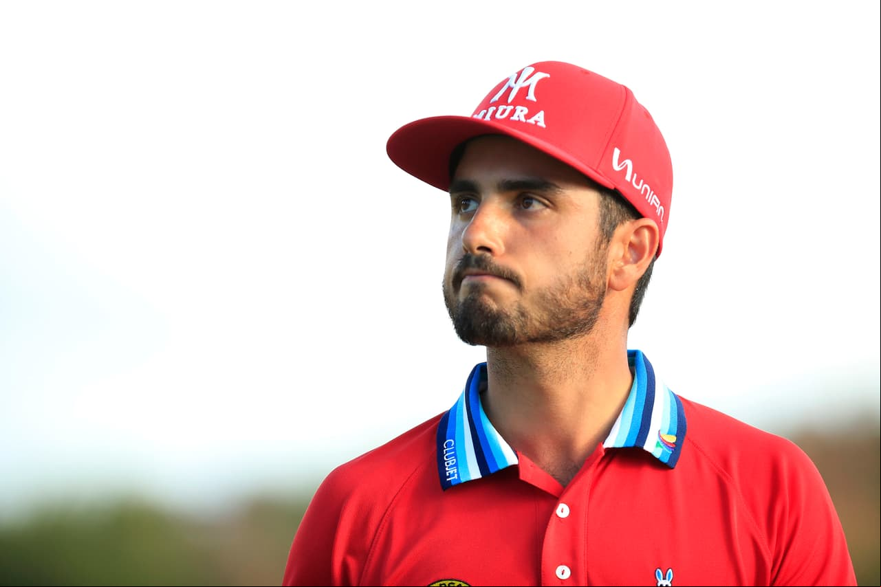 Abraham Ancer de Mexico.